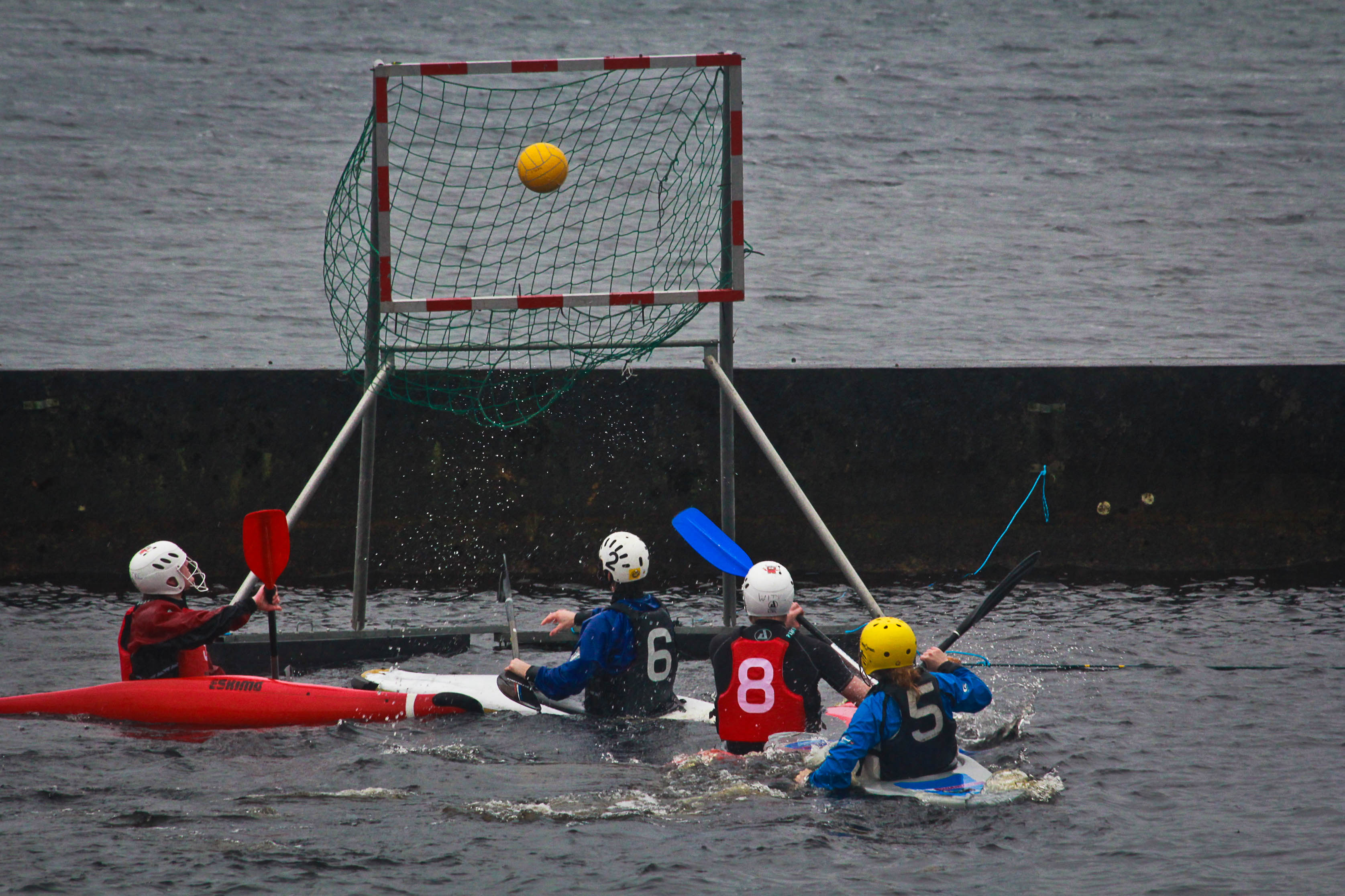 GMIT Castlebar National Polo Kayaking Champions 2012