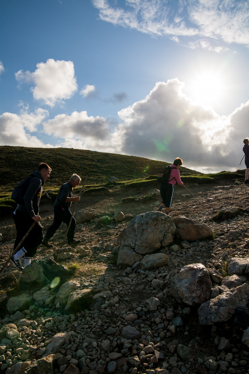 Climbing Croagh Patrick