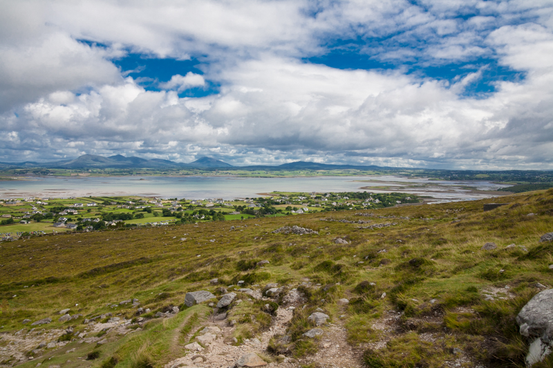 A view from Croagh Patrick