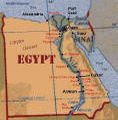 Map of ancient Egypt