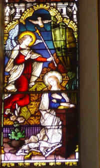 The Annunciation - the angel tells Mary She will be the mother of Jesus