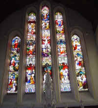 The Rosary Window in Castlebar Parish Church