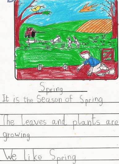 Spring writing