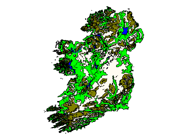 Imagemap of Ireland