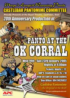 25th Anniversary Castlebar Pantomime Programme