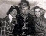 1953 - Aladdin - Photo L to R Andy McTigue as Widow Twankey, Herbie Glynn as Abanzarr & Henry Downes as Wishee.