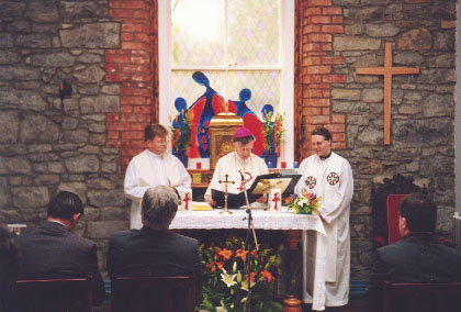 Archbishop Neary blessing the New Oratory