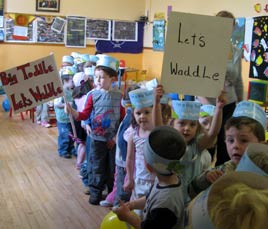 Snugboro pre-school went on their third Big Toddle charity walk to raise funds for Barnardos. Click on photo for lost more photos and details of the event!