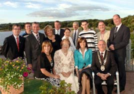 Tom Campbell photographed the Civic Reception hosted by Mayo County Council for J.J. O Hara, Chairman of The Admiral Brown Association at a Function at Pontoon Bridge Hotel. Click on photo above for more details.