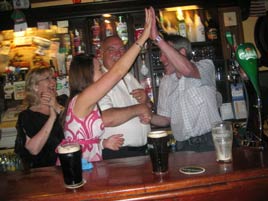 Castlebar's Harp Bar closed recently. Click on pic above for an album of photographs taken on the final night of business in celebration of this iconic Caslebar pub. 