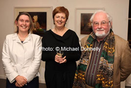 Michael Donnelly photographed the launch of Deirdre Walsh's latest exhibition at the Linenhall. click on photo for more. She also gives a lunch time lecture today at the Linenhall - 1pm. 