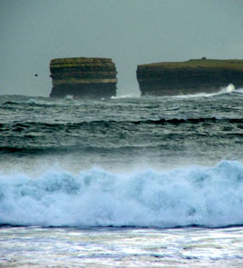 Jim Murray has uploaded a new album to the Castlebar photo gallery including this specatcular view of Downpatrick Head. Click on photo for lots more.