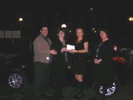 Marian Duffy the winner a Mazda 2 car - First prize in the 2008 Castlebar Tennis Club development draw. 