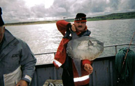 Philip Redmond with a sunfish - Philip has uploaded a new gallery of photos to castlebar.ie. Click on photo for more.
