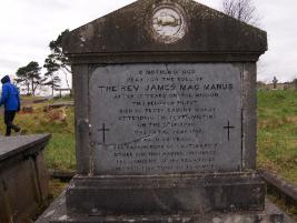 Castlebar's Famine history - gravestones of Famine Victims in Castlebar 1847. Click photo for more from Brian Hoban.