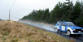 Lee Carroll has some rally photos. Click on photo for more action shots.