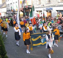 St. Angelas at the Parade - Jack Loftus has two sets of photos taken from the review stand at the Castlebar St. Patrick's Day Parade. Click on photo for more.