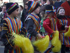 Crimlin National School at the St. Patrick's Day Parade - click for more from Keith McGreal.