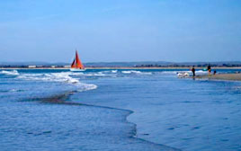 March Sailing - after yesterday's fine weather we start to think of beaches and summer holidays but Isabel Kendrick has been on the beach back in March already. Click on photo for more.