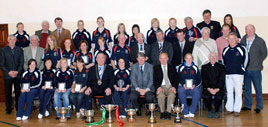 Tom Campbell was at the Mayo County Council presentation to Carnacon Ladies Football Team, winners of All Ireland Club Football Competition. Click photo for more.