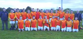 Castlebar Mitchels U16 Hurling Team defeat Tooreen to win the Mayo League title. Click photo for a match report.