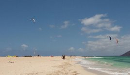 With a 30% chance of rain today it's nice to look forward to the summer holidays - a day on the beach would be nice..... click photo for a virtual day on the beach.