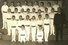 Sean Smyth has an interesting photo from 1968 - a school concert - St Patrick's - 6th Class - do you recognise any of these young fellows?