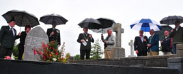 Photos from the wreath-laying ceremony at the Mayo Peace Park in Castlebar last Saturday. Click on photo for a full gallery of shots from Alison Laredo.