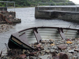 Photos of the aftermath of a mini-landslide at Lough Feeagh a few weeks ago. Click on photo for more.