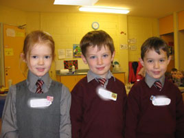 Breaffy National School welcomed their new Junior Infants yesterday. Click on photo for lots more photos.