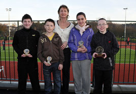 Castlebar Tennis Club Junior Tennis Championship winners and runners up. Click on photo for more from Ken Wright