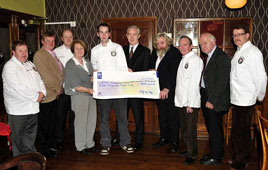 Chefs of Mayo made a substantial presentation to the Mayo Emigrant Liaison Comittee following a fund raiser recently. Click on photo for more from Ken Wright and Chefs of Mayo