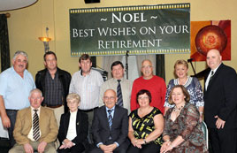 Tom Campbell was at Noel Kilfeathers's recent retirement function. Click on photo for details.