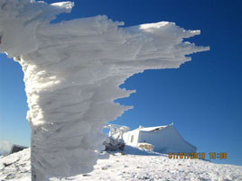 A suitable photo for the start of 2010. Michael Murphy has some beautiful photos from the top of the Reek taken on New Years Day. Click on photo for more.