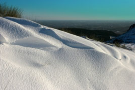 The view from a snowy mountain top Croaghmoyle near Castlebar! Click for more from Greg Barry.