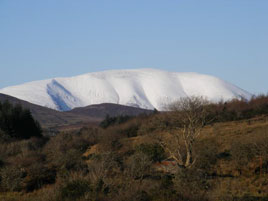 Bernard Kennedy has added some great photos to his gallery including this one of Nephin on New Years Day. Click on photo for more.