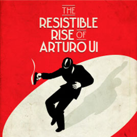 The Resistible Rise of Arturo Ui - One of Brecht's most famous plays at the Linenhall Monday 22 Feb 8pm. Click above for more detail.