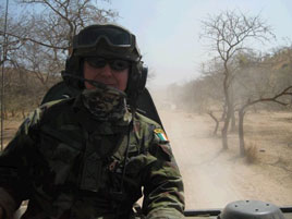 Kevin McDonald is a native of Castlebar and is currently serving with the Irish Army in Chad. A letter home.