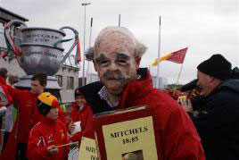 Noel Byrne has photos of Castlebar Mitchels celebrating 150 years in the St. Patrick's Day Parade. Click on photo for more.