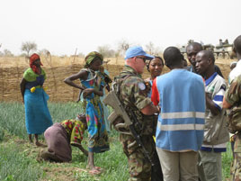 Kevin McDonald has another report from Chad. His company escort World Food Programme personnel in Djaoue. Click on photo for more from Kevin.