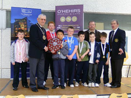 Castlebar Chess players take gold and silver in the Community Games. Click on photo for the details.