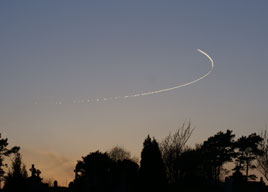Spotted over Castlebar last Tuesday one of the first in six days. Click on photo for more.