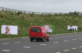 The bank holiday weekends are the most dangerous time of the year for drivers. A novel campaign is being undertaken by Mayo County Council.