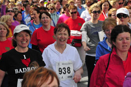 Alison de Laredo photographed last Sunday's Mayo Women's Mini-Marathon. Thousands of runners running in aid of a wide range of different charities. Click on photo for more.