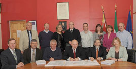 Following extended public consultation and a competition the contract for Castlebar Main Street Improvements has been signed. Click on photo for more from Tom Campbell. 