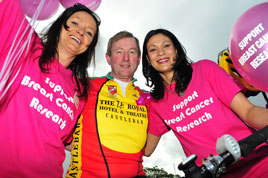 Enda Kenny (and 200 others) took part in the recent Pink Ribbon Cycle in aid of breast cancer support charity.