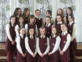 St. Angela's senior girls made their confirmation last Saturday. Click on photo for more from St. Angela's website.