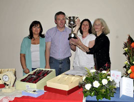 Winners of Castlebar Tennis Club President's Prize. Click on photo for the details from Ken Wright.