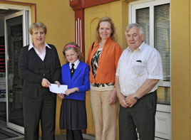 Helena McNulty from St. Peter's and Paul's NS Straide winner of the Castlebar Credit Union Essay Competition. Click for more from Ken Wright.