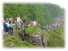 Castlebar's famous Four Days Walks are in Progress - 1967 - 2010 - the weather is good so put your boots on and walk!